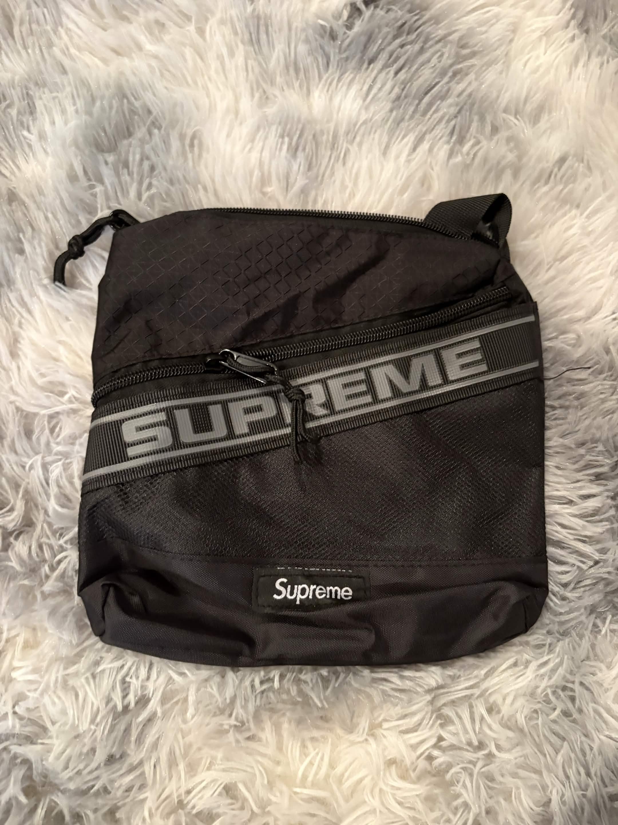 Black Supreme Fanny Pack