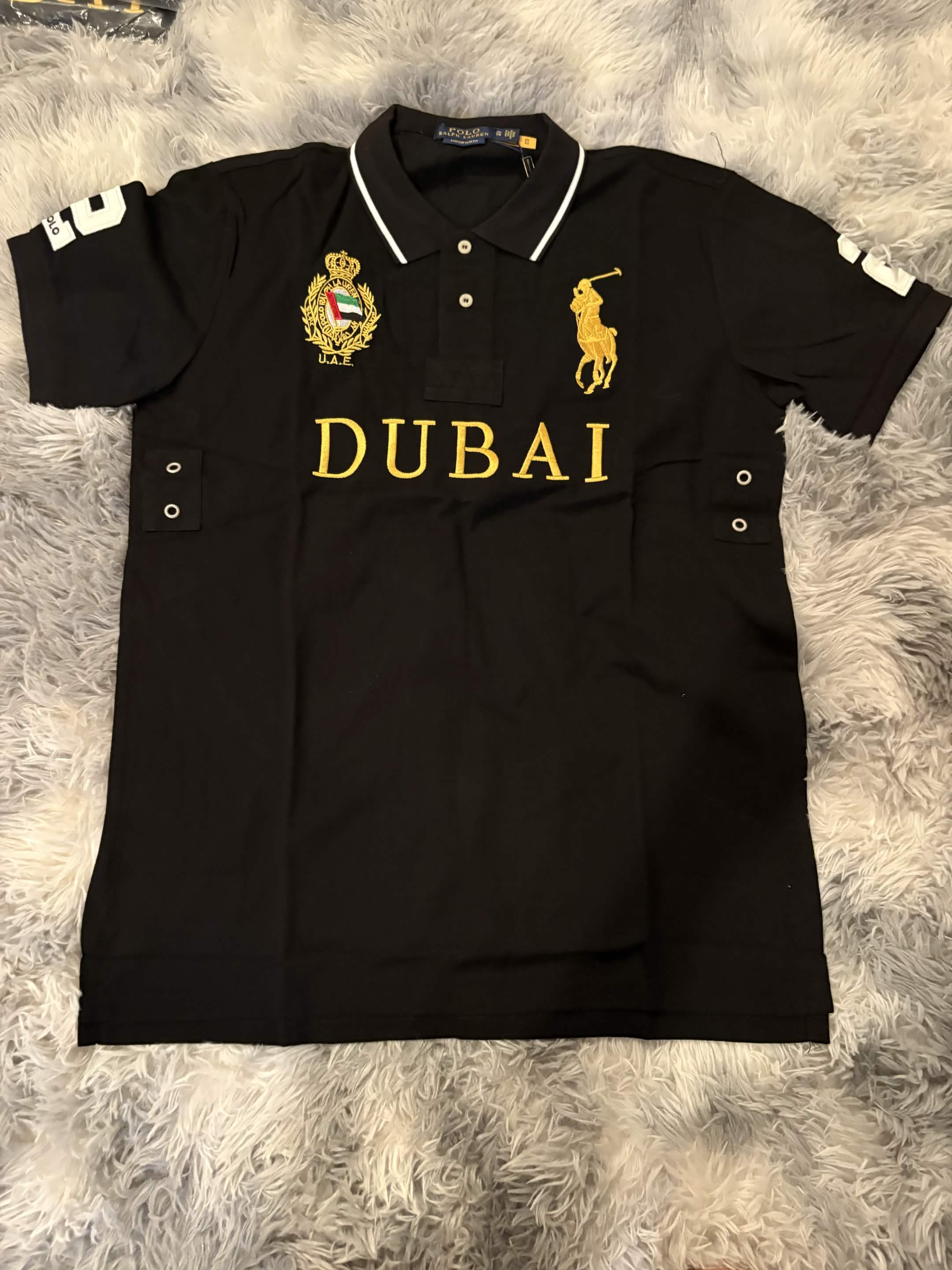 Black Dubai Polo Ralph Lauren Shirt