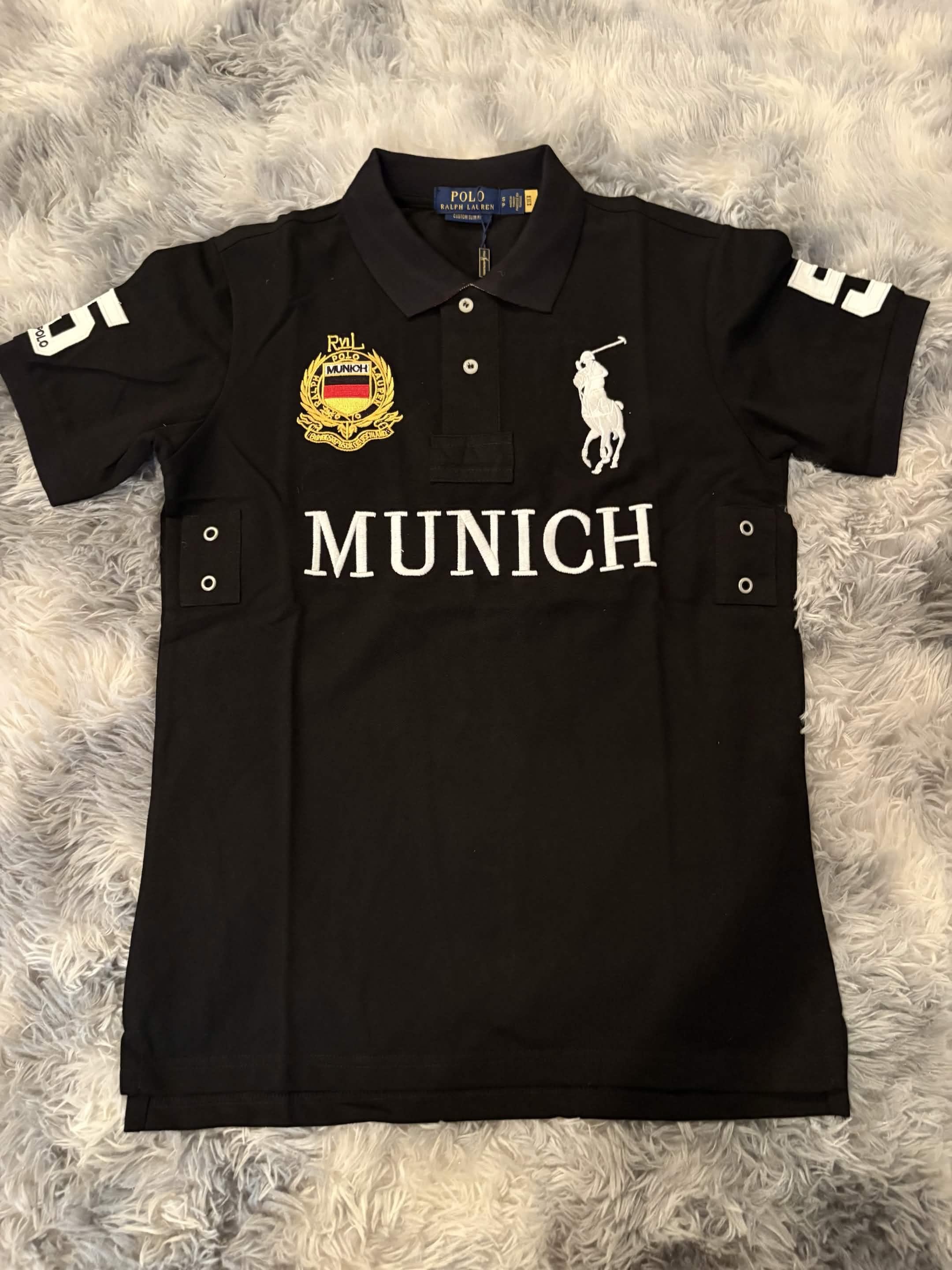 Black Munich Polo Ralph Lauren Shirt