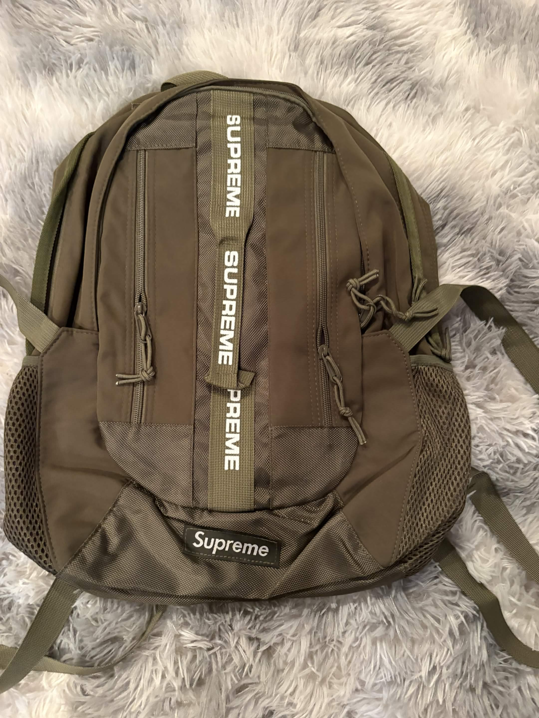Brown/Dark Green Supreme Backpack