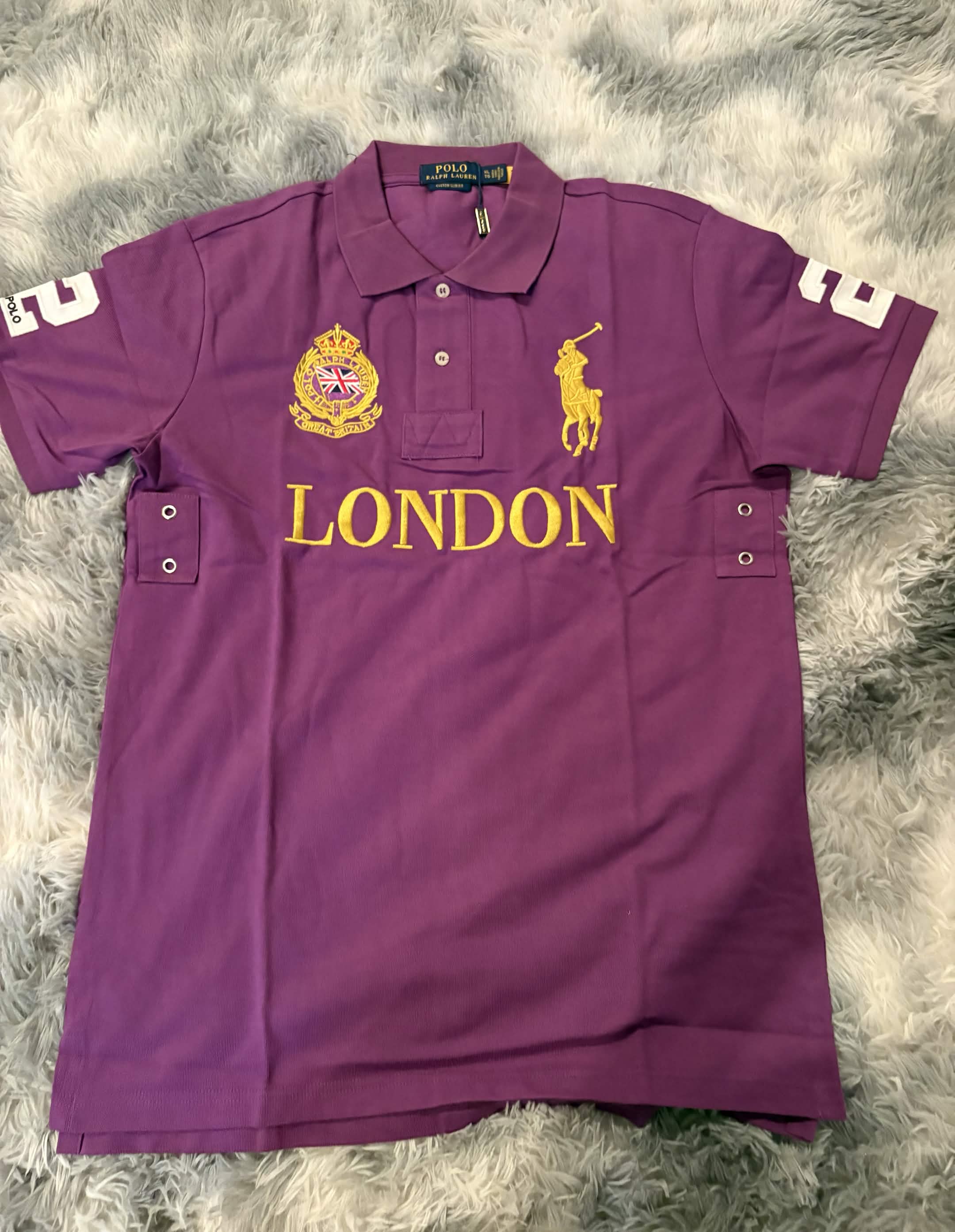 Purple London Polo Ralph Lauren Shirt